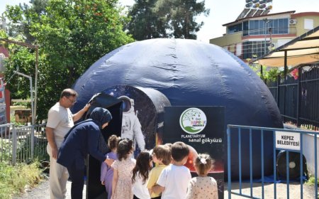 Kepez’in Minikleri Uzay Yolculuğunda: Nasrettin Hoca Kreşlerinde Bilim Rüzgarı