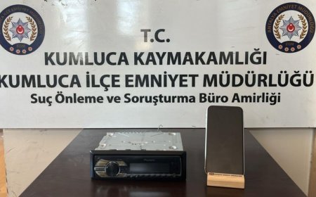 Kumluca Polisinden Kaçamadı: Otomobil Hırsızı Çaldıklarıyla Yakayı Ele Verdi.