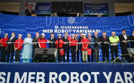 Antalya’da Teknoloji Zirvesi: 18. Uluslararası MEB Robot Yarışması Başladı