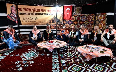 28. Yörük Toyu Düzlerçamı’nda Kutlandı: Başkan Uysal’dan Birlik Mesajı