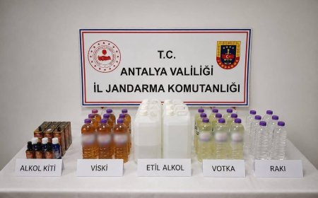 Konyaaltı’nda Kaçak Alkol Operasyonu: Jandarma Geçit Vermedi!