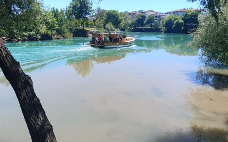 Maviden Kahverengiye Hüzün: Manavgat Irmağı Kanalizasyon Kurbanı Oldu