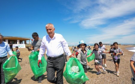 Antalya Mavi Akdeniz İnisiyatifi Kapsamında Sorgun Boğaz Sahili Temizlendi