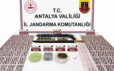 Alanya’da Jandarmadan Dev Uyuşturucu Operasyonu: Çok Sayıda Zehir Taciri Yakalandı