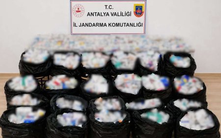 Gazipaşa'da Zehir Tacirlerine Dev Darbe: 164 Bin Sentetik Hap Ele Geçirildi!