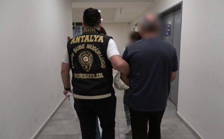 Antalya’da Seri Hırsızlık ve Yankesicilik Operasyonu: 2 Şüpheli Tutuklandı
