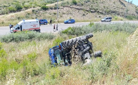 Manavgat Oymapınar'da Traktör Kazası: 1 Kişi Yaralandı