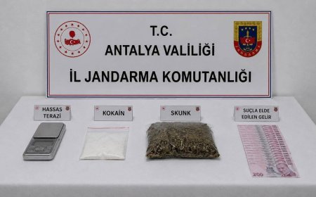 Döşemealtı’nda Uyuşturucu Operasyonu: Kokain ve Skunk Ele Geçirildi