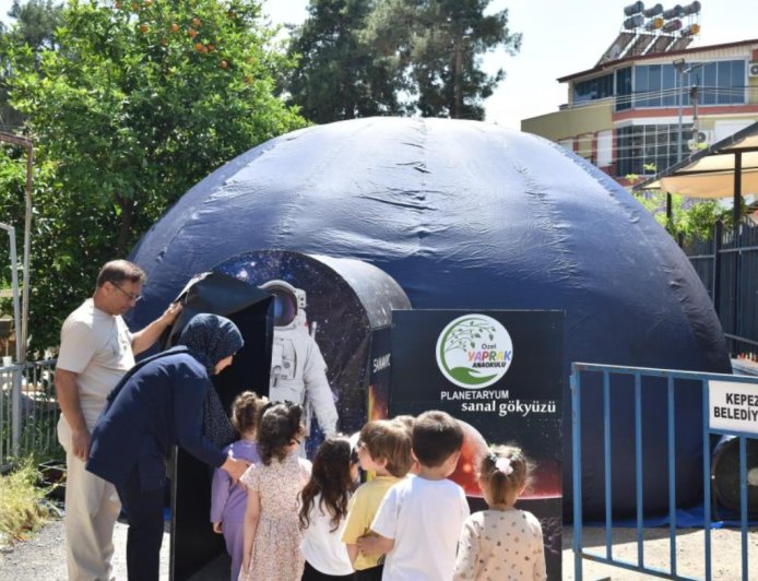 Kepez’in Minikleri Uzay Yolculuğunda: Nasrettin Hoca Kreşlerinde Bilim Rüzgarı