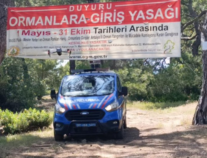 Antalya Valiliği Genelgeyi Yayımladı: Ormanlara Giriş 31 Ekim'e Kadar Yasak!