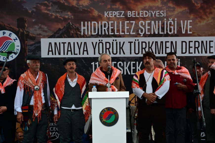 Kepez’de Yörük Ateşi Yandı: Hıdırellez ve Keşkek Şöleni Bir Arada!