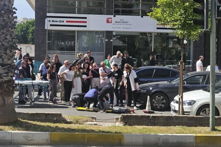 Antalya’da Korkutan Kaza: Yaya Geçidinde Otomobil ile 3 Tekerlekli Motosiklet Çarpıştı!