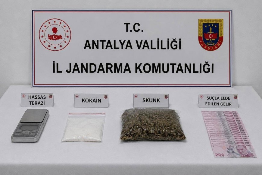Döşemealtı’nda Uyuşturucu Operasyonu: Kokain ve Skunk Ele Geçirildi