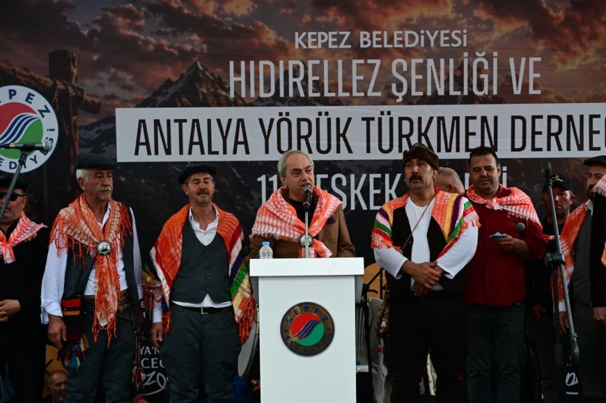 Kepez’de Yörük Ateşi Yandı: Hıdırellez ve Keşkek Şöleni Bir Arada!