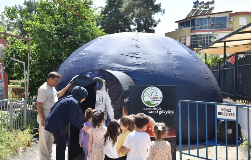 Kepez’in Minikleri Uzay Yolculuğunda: Nasrettin Hoca Kreşlerinde Bilim Rüzgarı