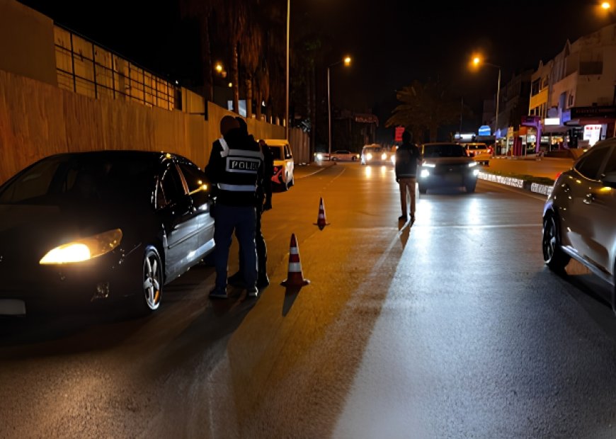 Antalya'da Asayiş Raporu: 1 Haftada 202 Tutuklama!