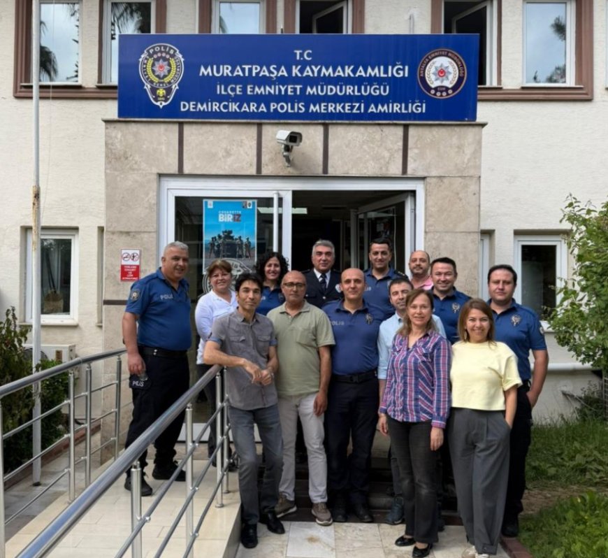 Antalya’da Duygusal Dakikalar: Komiser Küçük’ten Telsizle Son Elveda
