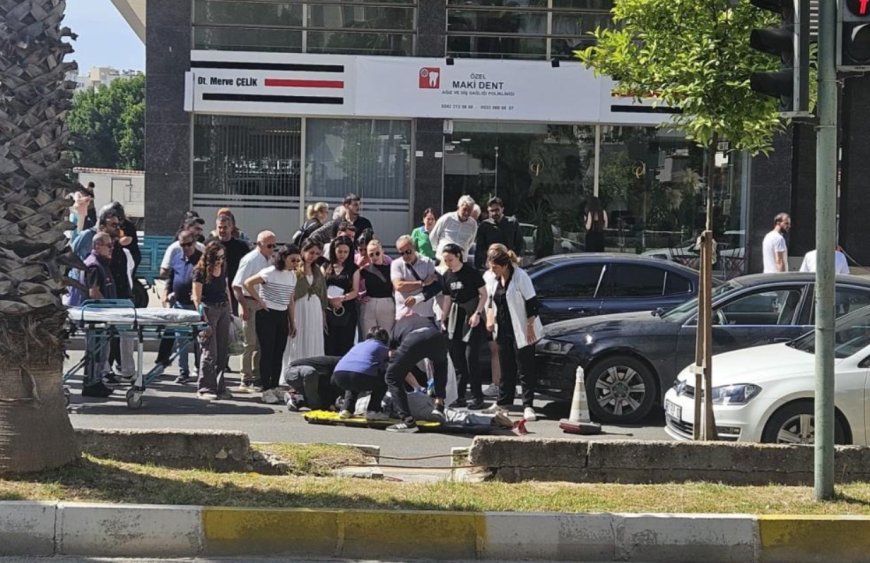 Antalya’da Korkutan Kaza: Yaya Geçidinde Otomobil ile 3 Tekerlekli Motosiklet Çarpıştı!
