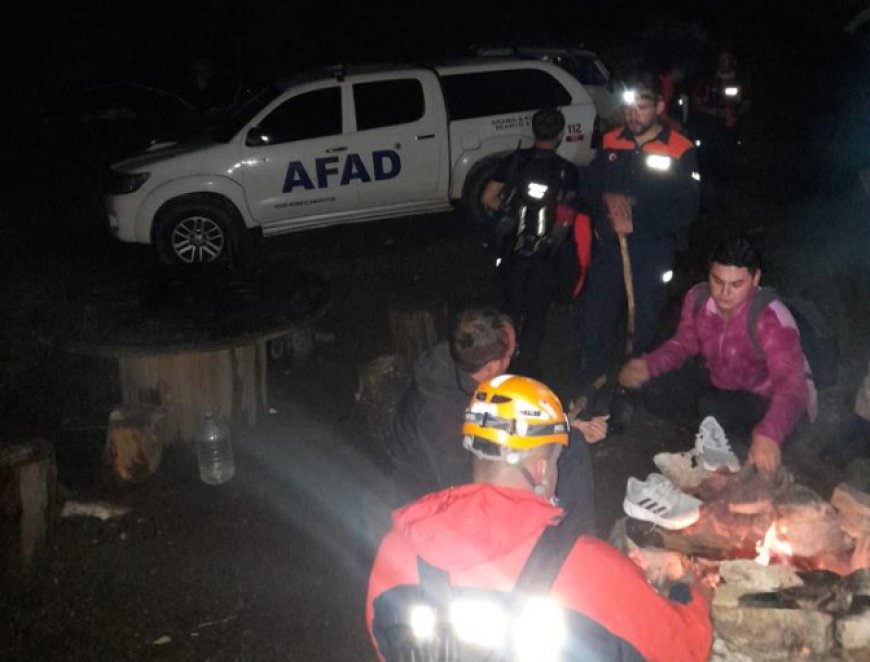 Antalya'da Yaylada Mahsur Kalan 3 Kişi Kurtarıldı