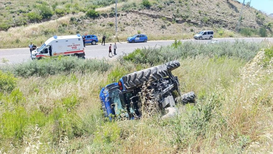 Manavgat Oymapınar'da Traktör Kazası: 1 Kişi Yaralandı