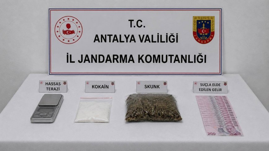 Döşemealtı’nda Uyuşturucu Operasyonu: Kokain ve Skunk Ele Geçirildi