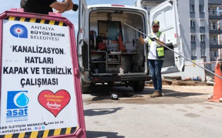 ASAT’tan Muratpaşa’da Kapsamlı Kanalizasyon ve Altyapı Temizliği