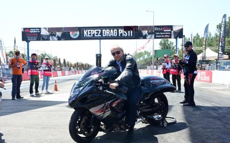 Kepez Yeni Drag Pisti'nde Büyük Randevu: Motodrag Heyecanı Başlıyor