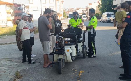 Manavgat'ta Kaza Sonrası Şok Ceza: Plakasız Elektrikli Bisiklet Sürücüsüne 46 Bin TL!