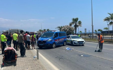 Alanya’da Kamyonetle Çarpışan Motosiklet Sürücüsü Hayatını Kaybetti