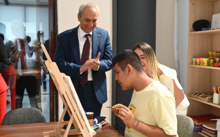 Başkan Kocagöz, Bir Nefes Ver Hayatıma Mola Evi’ni Ziyaret Etti