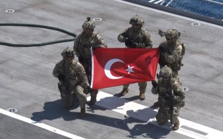 Denizkurdu-II Tatbikatı Antalya Körfezi'nde Devam Ediyor