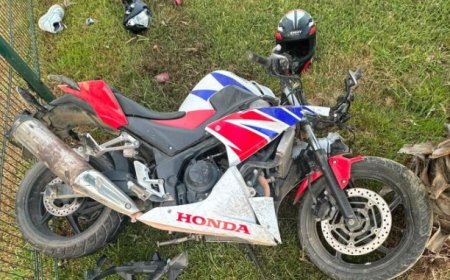 Refüje ve Ağaca Çarpan Motosikletin Sürücüsü Hayatını Kaybetti