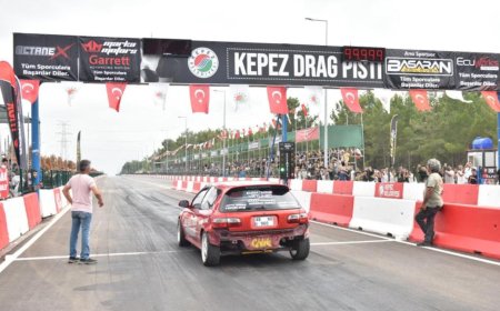 Türkiye Otodrag Şampiyonası’nda Heyecan Kepez’de
