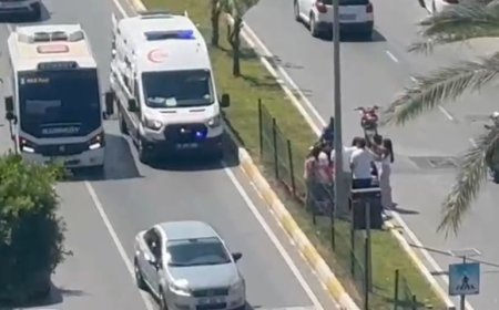 Manavgat’ta Otomobil ile Motosiklet Çarpıştı: 1 Yaralı
