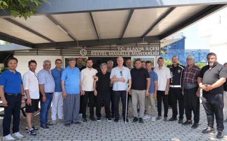 Başkan Özçelik, Kestel ve Mahmutlar’da Yol Çalışmalarını Yerinde İnceledi