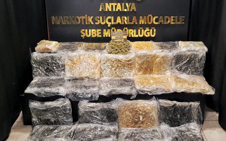 Antalya’da Zehir Tacirlerine Operasyon