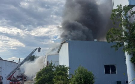 Antalya’da Ant Oto Iveco tesislerinde yangın paniği