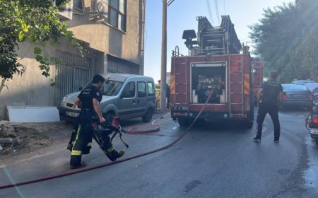 Alanya’da Ev Yangını İtfaiyenin Hızlı Müdahalesiyle Söndürüldü