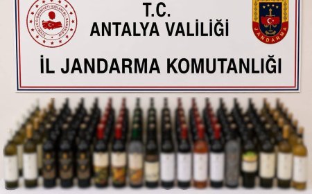 Alanya’da Kaçak Alkol Operasyonu: 108 Litre Kaçak İçki Ele Geçirildi