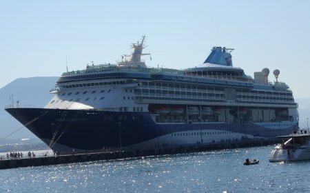 Alanya’ya Dev Kruvaziyer Çıkarması: 1.749 Turist İlçeye Geldi