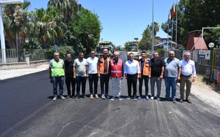 Altınova’da Altyapı Tamamlandı, Sıcak Asfalt Çalışmaları Başladı.