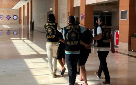 Antalya’da Son 1 Haftada 206 Şüpheli Tutuklandı: 1.888 Kişi Yakalandı.