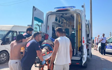 Alanya’da Denizde Boğulma Tehlikesi Geçiren Vatandaş Son Anda Kurtarıldı.