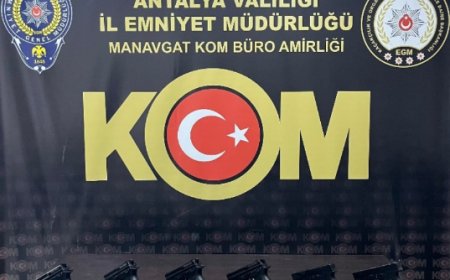 Antalya'da KOM'dan Bir Haftada Kaçakçılık ve Organize Suç Operasyonları: 6 Tutuklama