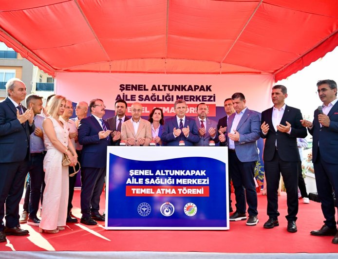 Kepez Şenel Altunkapak Aile Sağlığı Merkezi’nin Temeli Atıldı
