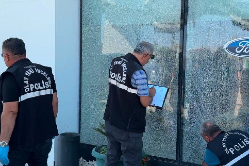 Antalya’da Otomotiv Bayisine Silahlı Saldırı: Olay Yeri İnceleme Bölgede Geniş Çaplı Çalışma Başlattı