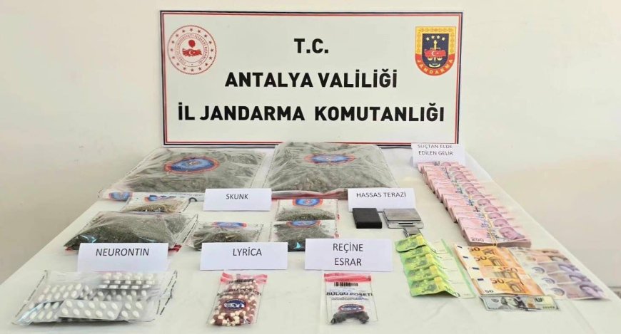 Döşemealtı'nda Dev Uyuşturucu Operasyonu: 11 Kilodan Fazla Skunk Ele Geçirildi!