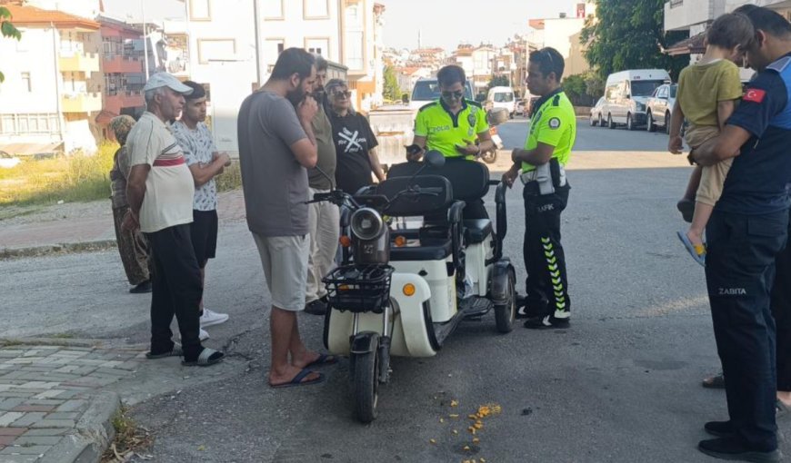 Manavgat'ta Kaza Sonrası Şok Ceza: Plakasız Elektrikli Bisiklet Sürücüsüne 46 Bin TL!