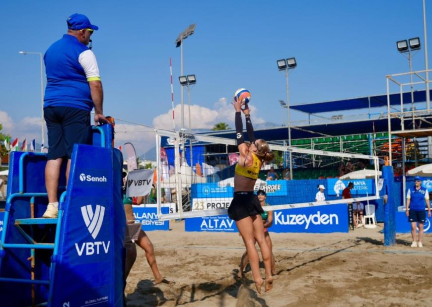 Volleyball World Beach Pro Tour Alanya Challenge Başladı