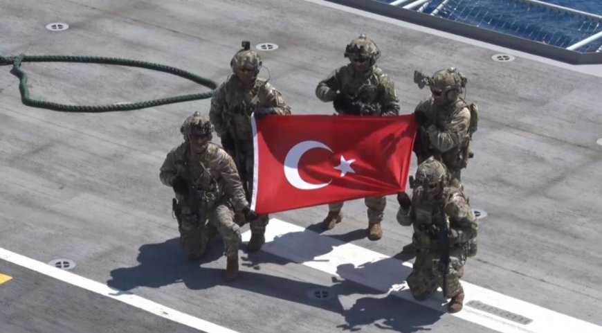 Denizkurdu-II Tatbikatı Antalya Körfezi'nde Devam Ediyor